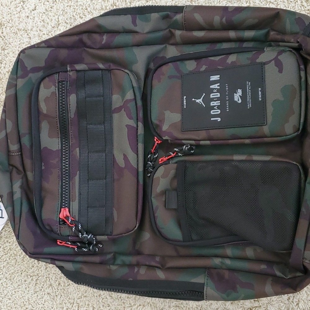 Jordan Hesi Camo Back Pack. #MA0838-650 - Picture 3 of 7